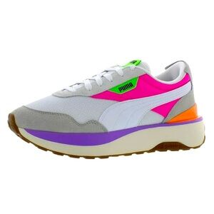 Puma Cruise Rider Womens Shoes Size 8, Color: Grey/Pink/Purple NWOB